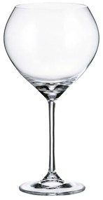 Ποτήρι Κρασιού Κολωνάτο Carduelis CTB01F06640 640ml Κρυστάλλινο Clear Βοημίας Κρύσταλλο