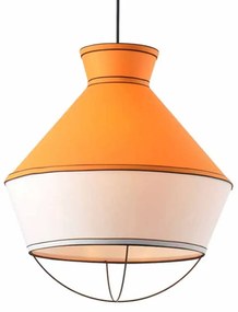 Φωτιστικό Οροφής Τρίφωτο Aca V371963PY Orange