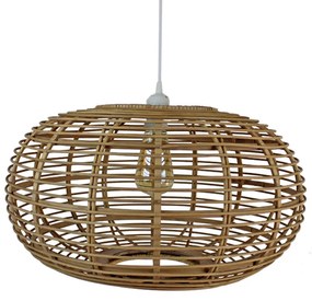 Φωτιστικό Οροφής Bamboo Φυσικό Μπεζ Art Et Lumiere 49x27,5εκ. 14853