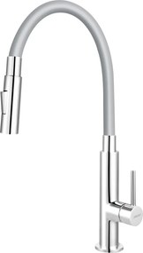 Ferro Zumba Slim 2f Silver BZA43S - Μπαταρία Κουζίνας με Εύκαμπτο Στόμιο