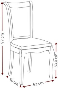 Καρέκλα Jarvan (2) τεμάχια