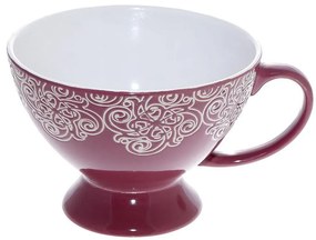 Μπωλ Πρωινού (Φ13.3) Με Λαβή Espiel Vienna Bordeaux HUN102K6