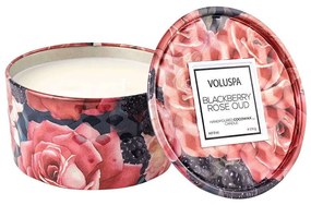 Αρωματικό Κερί Blackberry Rose Oud V-5226 9x5cm Multi Voluspa Paraffin