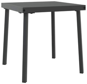 vidaXL Ήλιο-κρεβάτι 3 pcs Μαύρο 40 x 39 x 40.5εκ συνθετικό ρατάν
