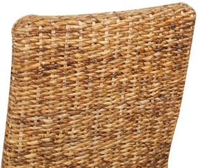 vidaXL Καρέκλες Τραπεζαρίας 6 τεμ. από Άμπακα / Μασίφ Ξύλο Μάνγκο