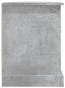 vidaXL Έπιπλο Τηλεόρασης Γκρι Σκυρ. 99,5x35,5x48 εκ. Επεξ. Ξύλο