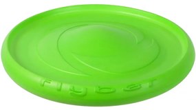 Frisbee Σκύλου Flyber 62175, 22 cm, Μοναδικό σχήμα, Αβλαβές για τα δόντια του σκυλιού, Πράσινο