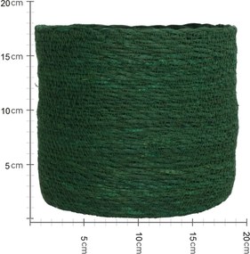 Καλάθι ArteLibre Πράσινο Seagrass 20x20x18cm Σετ 3Τμχ