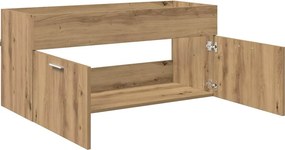 vidaXL Ντουλάπι νιπτήρα Artisan Oak Επεξεργασμένο ξύλο