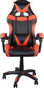 BF7850 Gaming Πολυθρόνα Γραφείου Διευθυντή Pu Μαύρο-Κόκκινο   1τμχ