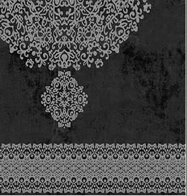 Bathmat Set (2 Pieces) 510602 - Black White
Black