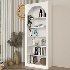 Megapap Βιβλιοθήκη Voila Λευκό