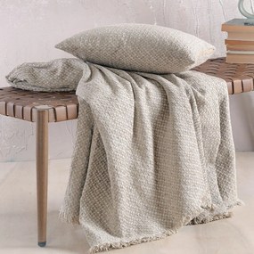 Ριχτάρι Editor Beige Ρυθμός Τριθέσιο 180x280cm Βαμβάκι-Chenille