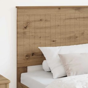 vidaXL Κεφαλάρι με κεφαλάρι Artisan Oak 100 cm Επεξεργασμένο ξύλο