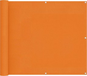 vidaXL Οθόνη Μπαλκονιού Πορτοκαλί 90 x 200 cm Ύφασμα Όξφορντ