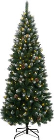 vidaXL Χριστουγεννιάτικο Δέντρο Τεχνητό με 150 LED 120 εκ.
