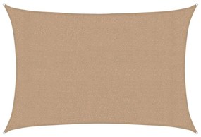 vidaXL Πανί Σκίασης Taupe 3 x 4,5 μ. από HDPE 160 γρ./μ²