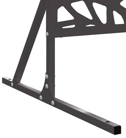 vidaXL Οθόνη Ιδιωτικότητας Μαύρο 100 x 50 x 180 εκ. Ατσάλι