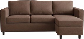 Γωνιακός καναπές Ibiza-180 x 120-Σοκολατί