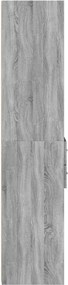 vidaXL Ντουλάπι Γκρι Sonoma 40x42,5x185 εκ. από Επεξεργασμένο Ξύλο