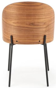 Dine 451 Καρεκλα Καφε / Γκρι 52x81x53cm