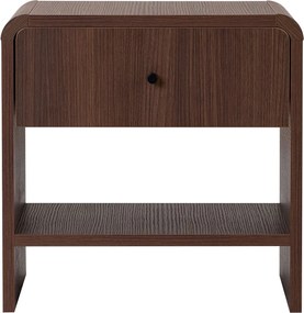 Κομοδίνο Milano Καρυδί LEDIE 45x40x45