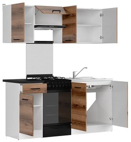 Σετ κουζίνας Econ plus 119, 170x60cm, Πάγκος, Πλαστικοποιημένη μοριοσανίδα