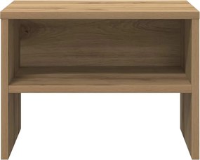 vidaXL Κομοδίνο 2 τμχ. artisan δρυς 40 x 40 x 30 cm Επεξεργασμένο ξύλο