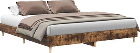 vidaXL Πλαίσιο κρεβατιού χωρίς στρώμα 200x200 εκ. Επεξεργασμένο Ξύλο
