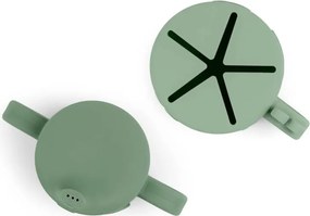 Σετ εκπαιδευτικό/snack ποτηράκι Done By Deer Deer friends Blue 2τμχ