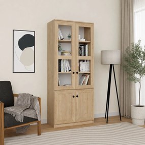 Ντουλάπι Sapphire Δρυς FLOBRO 80x37x190