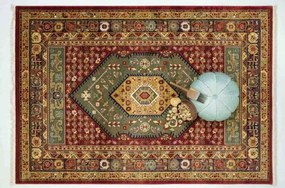 Χαλί κλασικό ezzo Orient D008A AL RED-200 x 290 εκ.
