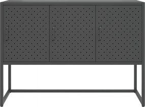 vidaXL Μπουφές Ανθρακί 105 x 35 x 75 εκ. από Ατσάλι