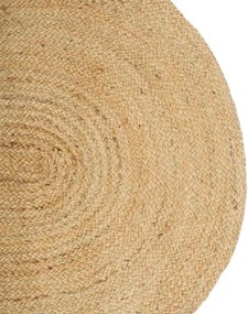 vidaXL Χαλιά χώρου Ωοειδής Φυσικό 100 x 152 εκ. Γιούτα