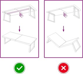 vidaXL Επιφάνεια Τραπεζιού Σκούρο Καφέ 140x50x(2-6)εκ Επεξ. Μασίφ Δρυς