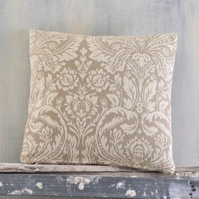 Μαξιλαροθήκη Διακοσμητική Vilano Ecru-Beige Ρυθμός 40Χ40 Chenille,Cotton,Polyester