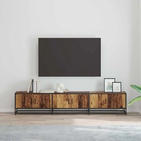 vidaXL Ντουλάπι TV Παλαιό ξύλο 210 x 35 x 41 εκ Επεξεργασμένο ξύλο