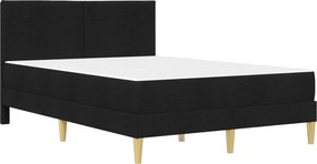 vidaXL Σκελετός Κρεβατιού Μαύρο 120 x 200 cm Πολυεστέρας
