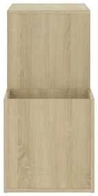vidaXL Παπουτσοθήκη Χολ Sonoma Δρυς 105 x 35,5 x 70 εκ από Επεξ. Ξύλο