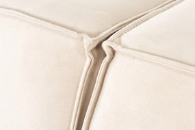 Τριθέσιος Καναπές Lora - Χρώμα Cream - 303x108x65εκ