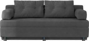 PARMA Διθέσιος Καναπές Κρεβάτι Γκρί 190x82x87