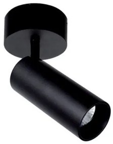 Σποτ φωτιστικό downlight Reeds μεταλλικό Viokef 4184101 Μαύρο