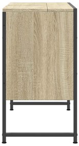 vidaXL Ντουλάπι Μπάνιου Νιπτήρα Sonoma Δρυς 80 x 33 x 60εκ. Επεξ. Ξύλο