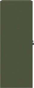 vidaXL Ντουλάπι αποθήκευσης Ελιά Πράσινη 60 x 40 x 105 εκ Ατσάλι