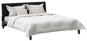 vidaXL Πάπλωμα Άλλο με μαξιλάρι 3 pcs Λευκό 240 x 220 cm Μικροΐνες