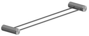 Sparke MIRATTO-06 Διπλή Ράγα Για Πετσέτα Gun Metal Grey 600mm