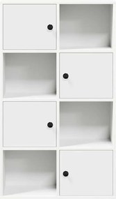 vidaXL Βιβλιοθήκη Λευκή 60x24x101,5 εκ. από Επεξεργασμένο Ξύλο