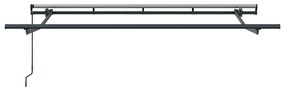 vidaXL Σκηνίτσα Αναδιπλούμενη Καφέ 350 x 200 cm
