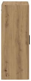vidaXL Ντουλάπι Τοίχου Αρτισιανή Δρυς 69,5x34x90 εκ. από Επεξεργ. Ξύλο