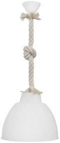 Φωτιστικό Οροφής Bottle/29 Mac 31-1082 White Heronia Rope, Plastic
